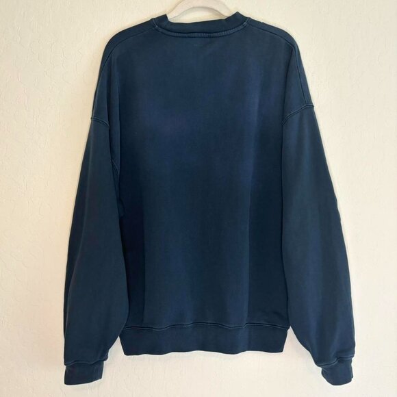 ANINE BING Women's Blue and Navy Sweatshirt - Picture 3 of 4